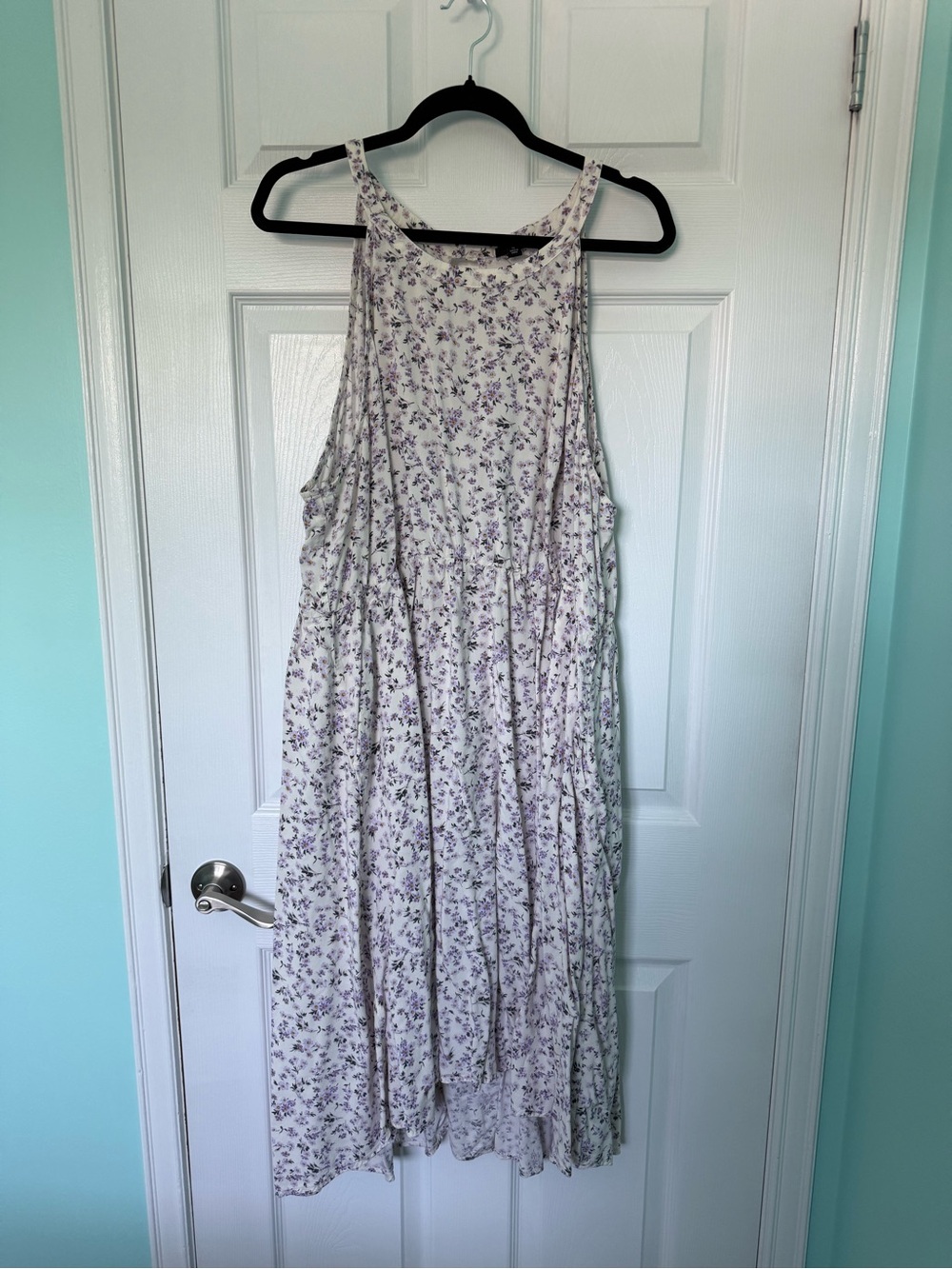 Torrid Lavender Floral Midi Sundress - Torrid Size 4 (26)